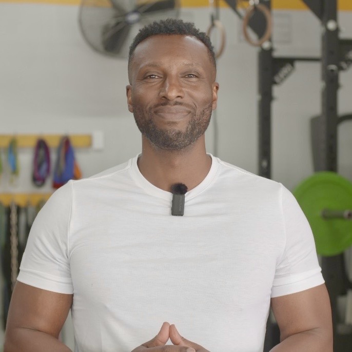 Ronnell Richards, founder of Sales Athlete Training, in a training facility